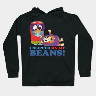 vintage i slipped on my beans Hoodie